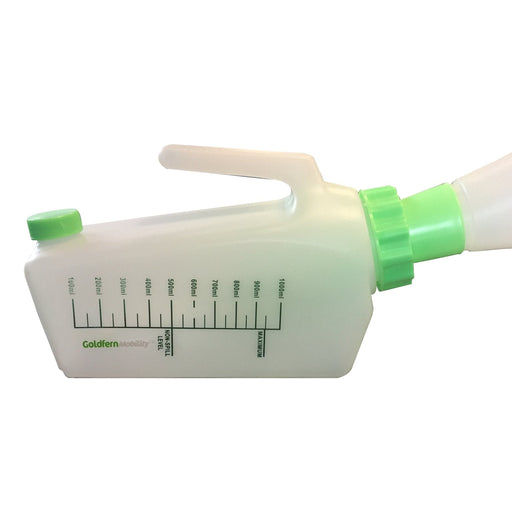 Non Spill Urinal Bottle - UnisexToiletingGoldfernMobility Plus