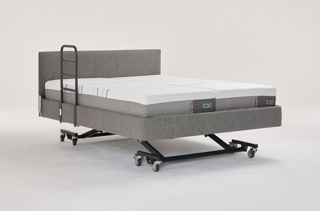 iCare High Side Rail fitted to an iCare homecare bed