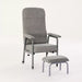iCare Upholstered Adjustable Footstool