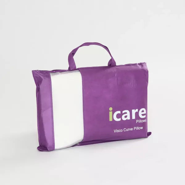 icare Curve Pillow NZ | Low profile for side sleepers