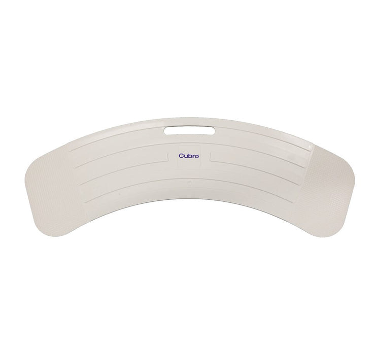 Cubro curved transfer board NZ - 800 x 210mm banana board, 150kg
