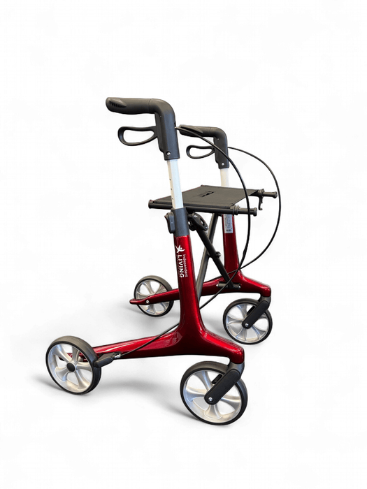 Devonport Carbon Fibre Walker - Red