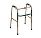 Deluxe folding walking frame with four feet