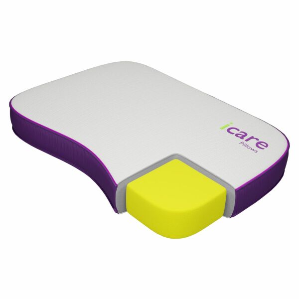 icare Curve Pillow NZ | Low profile for side sleepers