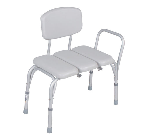 Chevron Padded Transfer Bench for bath and shower - Mobility Plus NZ