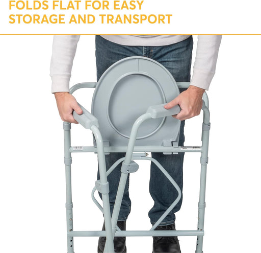 3-in-1 Folding CommodeToiletingGoldfernMobility Plus