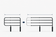 iCare Extendable Side Rail at the 690mm retracted setting