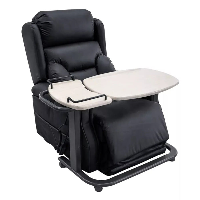 Ultra Low over chair table positioned over a recliner