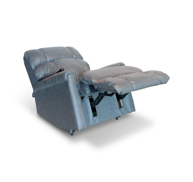 La-Z-Boy Pinnacle Platinum Power Lift Recliner – Flint PU reclined