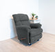 La-Z-Boy Pinnacle Mobile Recliner – Charcoal reclined