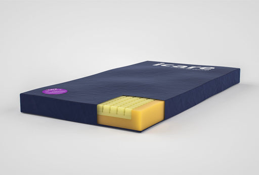 iCare M2 mattress NZ - castellated support surface for easier turning