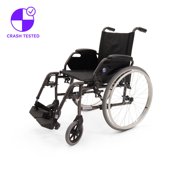 Vermeiren Jazz Manual Wheelchair – 130kg Capacity