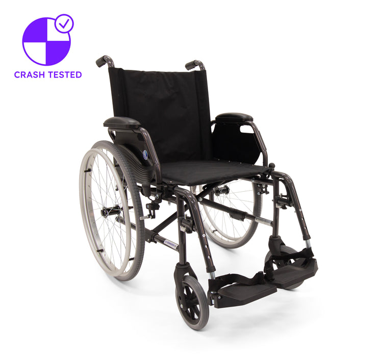 Vermeiren Jazz Manual Wheelchair – 130kg Capacity