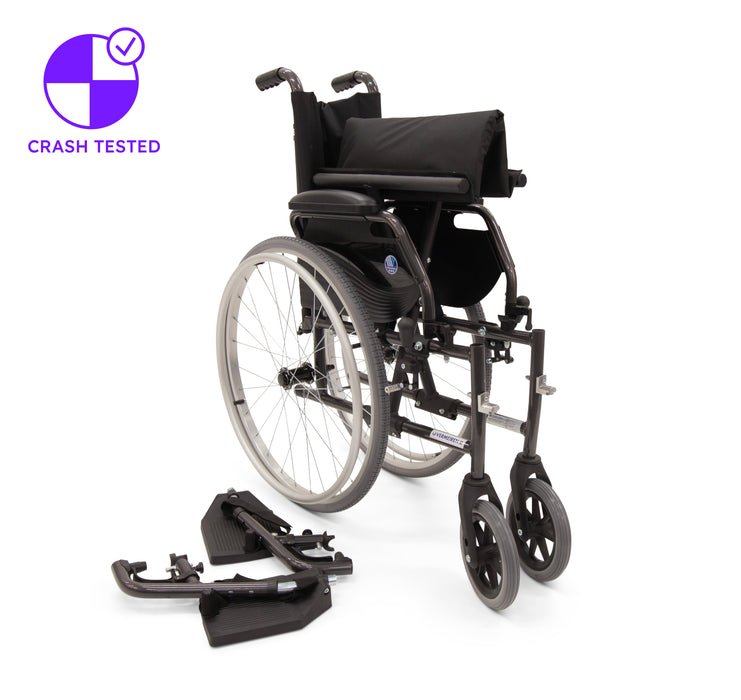 Vermeiren Jazz Manual Wheelchair – 130kg Capacity