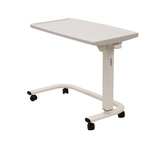 Roma U-base overbed table with antimicrobial top, NZ made - Mobility Plus NZ