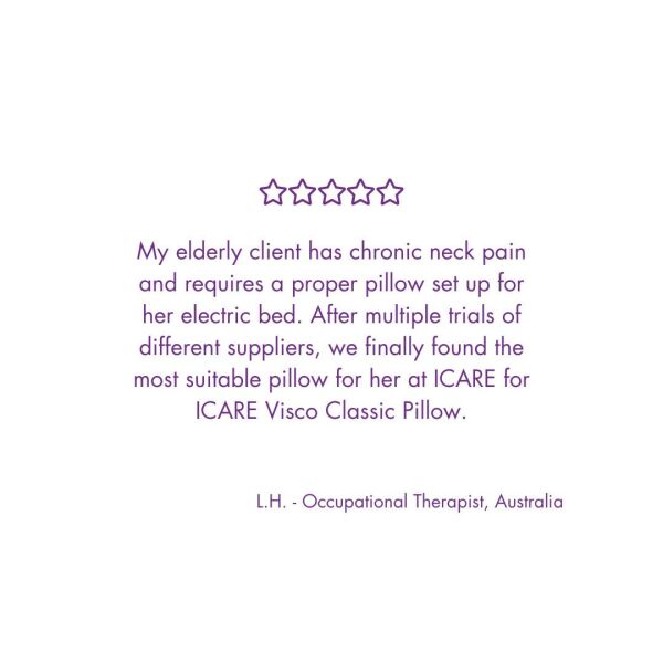 icare Classic Pillow NZ | Medium softness | Cooling pad, Memory foam and ActiveX