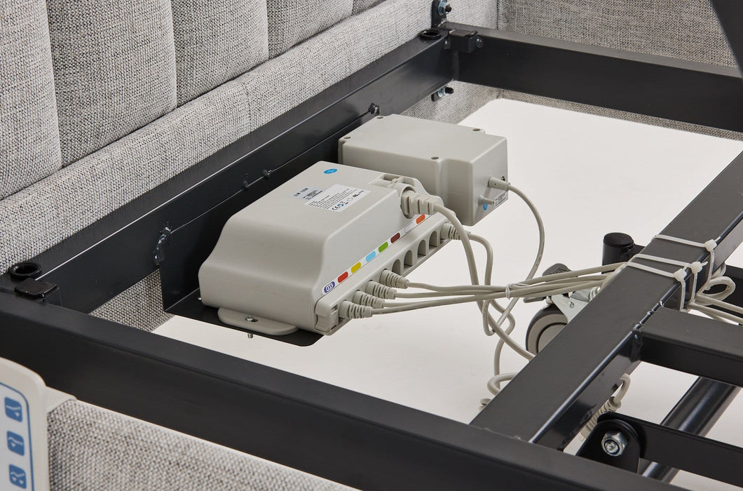 iCare IC333 homecare bed NZ - lockable heavy-duty swivel castor