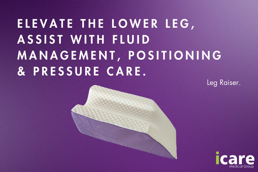 iCare Leg Raiser Cushion for Leg Elevation, everyday use & Bed Positioning