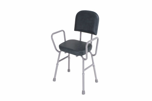 Viking support stool with padded arms and backrest - Mobility Plus NZ