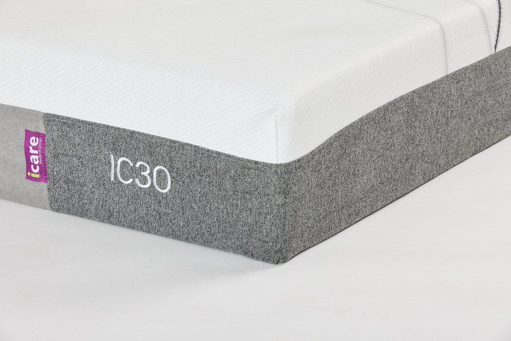 iCare IC30 mattress NZ - on an adjustable homecare bed