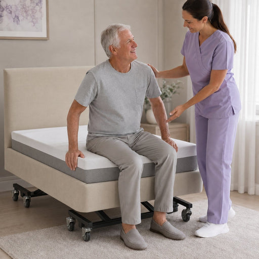 iCare M1 mattress NZ - firm edge support for stable transfers