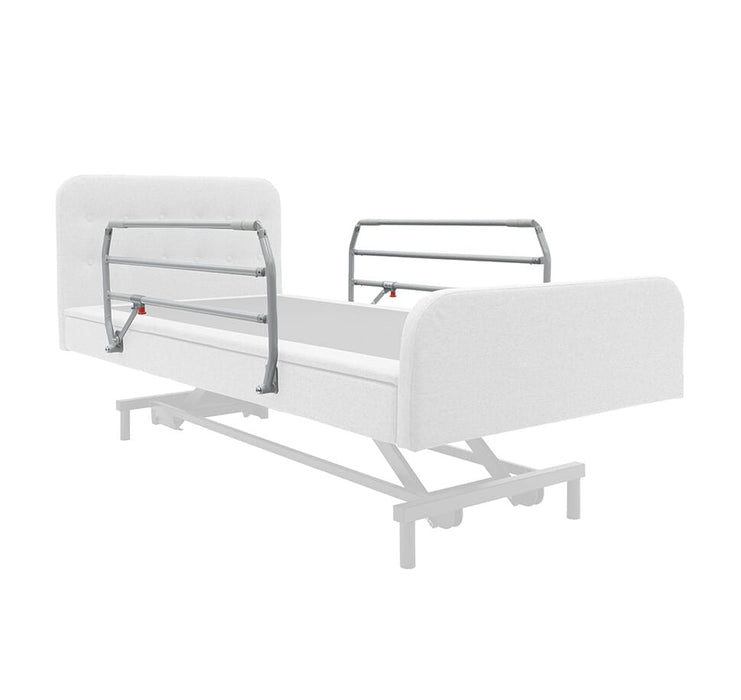 Cubro Caro bed NZ - optional foldable steel side rails
