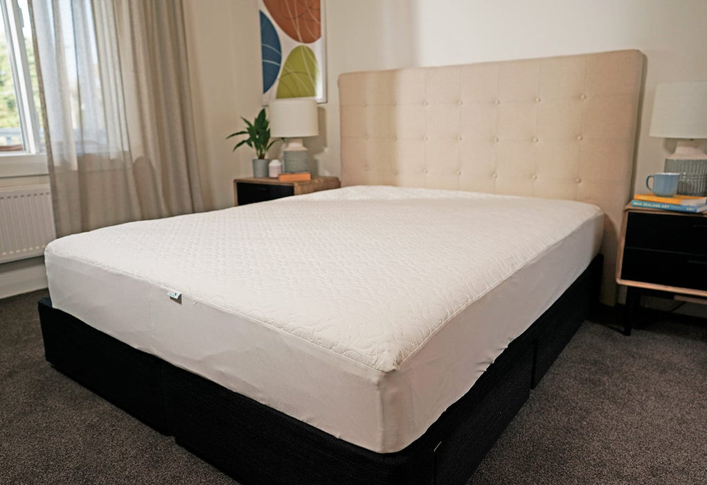 Waterproof Quilted Mattress Protector lifestyle