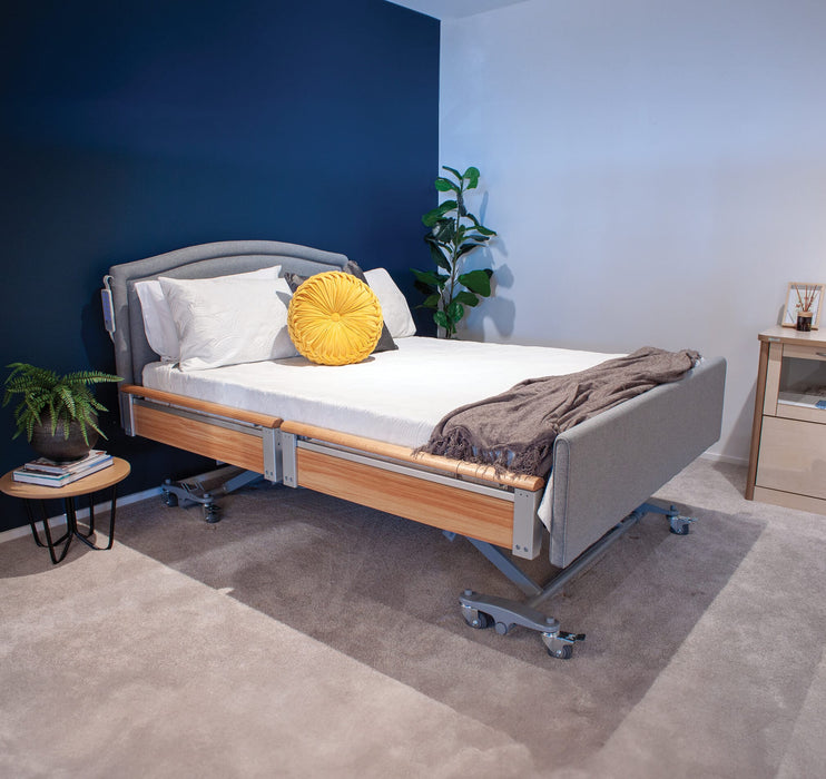 Cubro Casero Duo Plus bed NZ - in a bedroom setting