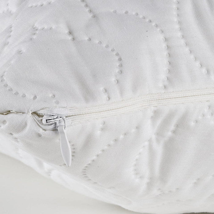 Waterproof Pillow Protector – Quilted, White
