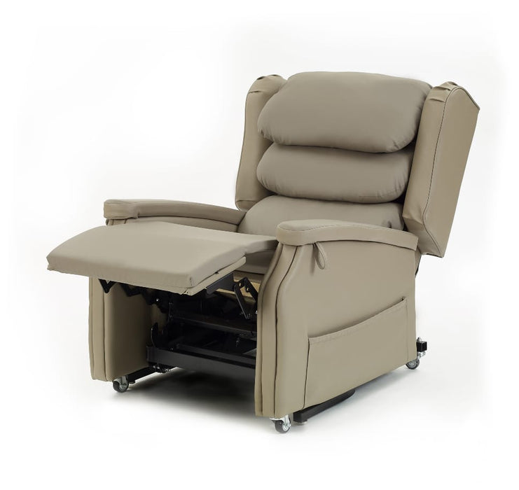 Cubro Configura Comfort rise and recline chair, medium 508mm seat, 160kg capacity, vinyl upholstery