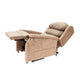 Cubro Configura Comfort chair reclined with leg rest raised, tilt-in-space retained