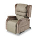 Cubro Configura Comfort chair rear view showing backrest and push handle