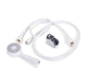 Cubro bath and shower set with handheld shower head, PVC hose and wall bracket