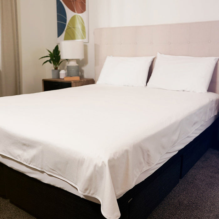 Waterproof Flat Sheet – White