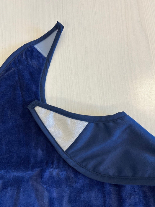 Extra Absorbent Adult Bib – Navy – Velcro / Adult