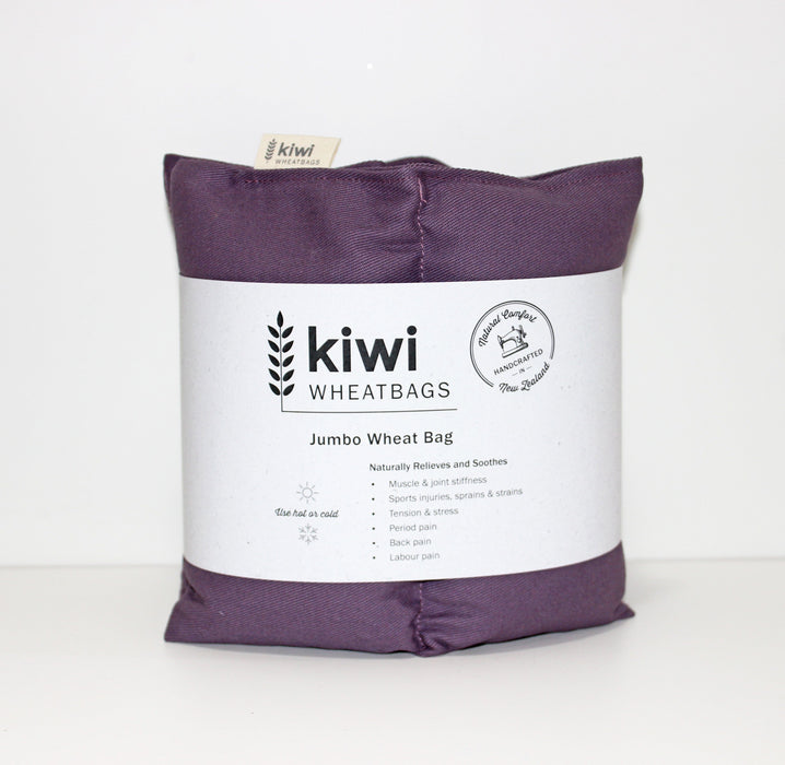 Heather Kiwi Wheat Bags jumbo wheat bag in its packaging band