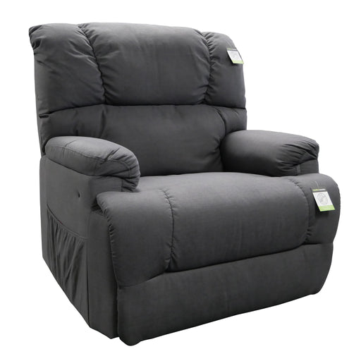 Heavy-Duty Electric Lift Chair - Dark Grey side view