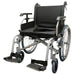 Goldfern Heavy Duty Self-Propelled Wheelchair, 250kg capacity with 56cm seat and 24-inch quick-release rear wheels
