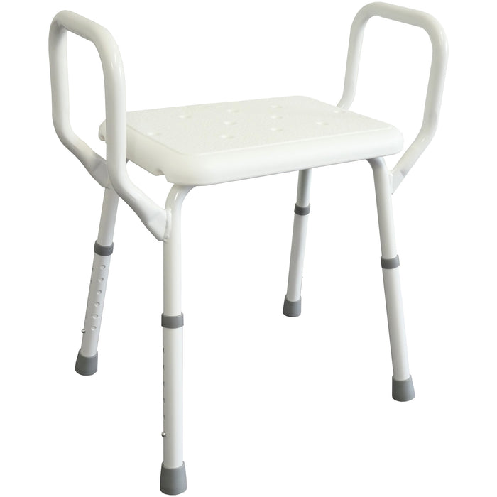 Heavy-Duty Shower Stool with Arms