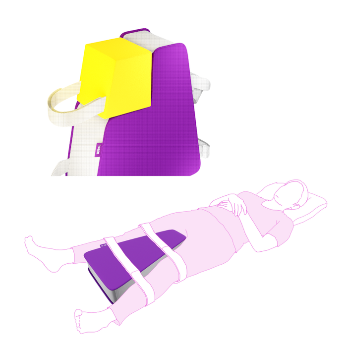 iCare Hip Abductor Support Cushion for Hip Positioning and Stable Sleep