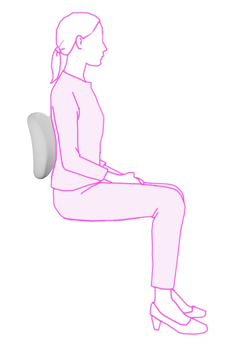 iCare Reform Low Back Support Cushion NZ | Contoured Lumbar Support