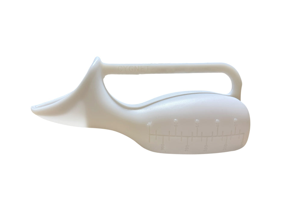 1000ml Plaspro Female Cygnet Urinal Bottle – Portable Toileting Aid NZ