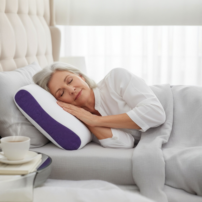 Icare Contour Pillow NZ | Cooling gel insert & contoured contour