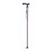 Lifestyle T-Handle Folding Walking Stick - Belle Rose