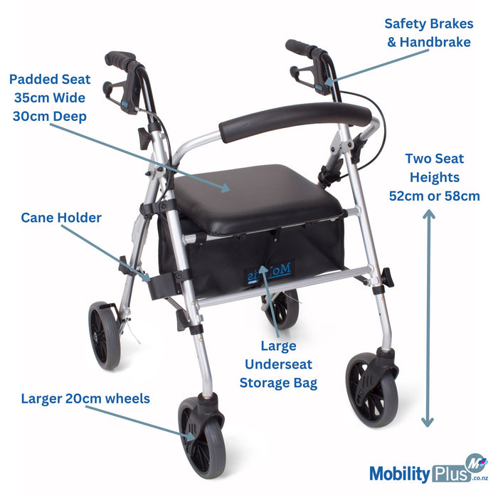 Mobilis Plus Walker: Freedom and Comfort Indoors and Out