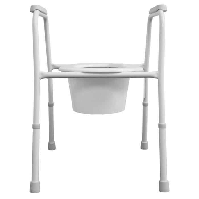 Over Toilet Frame with Seat & Splash Guard