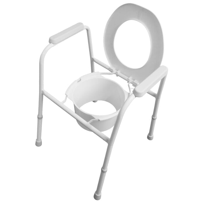Over Toilet Frame with Seat & Splash Guard