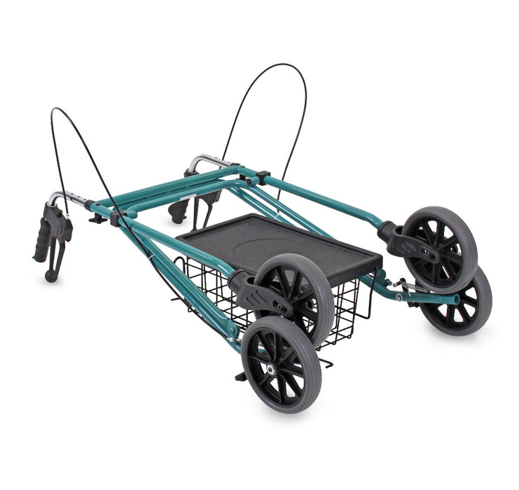 Pacer Walking Frame - 8" Wheels with Handbrakes