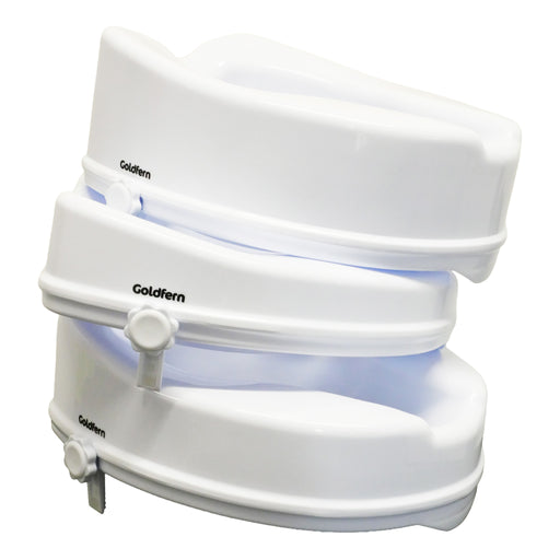 Raised Toilet Seat - 2, 4 and 6 inch