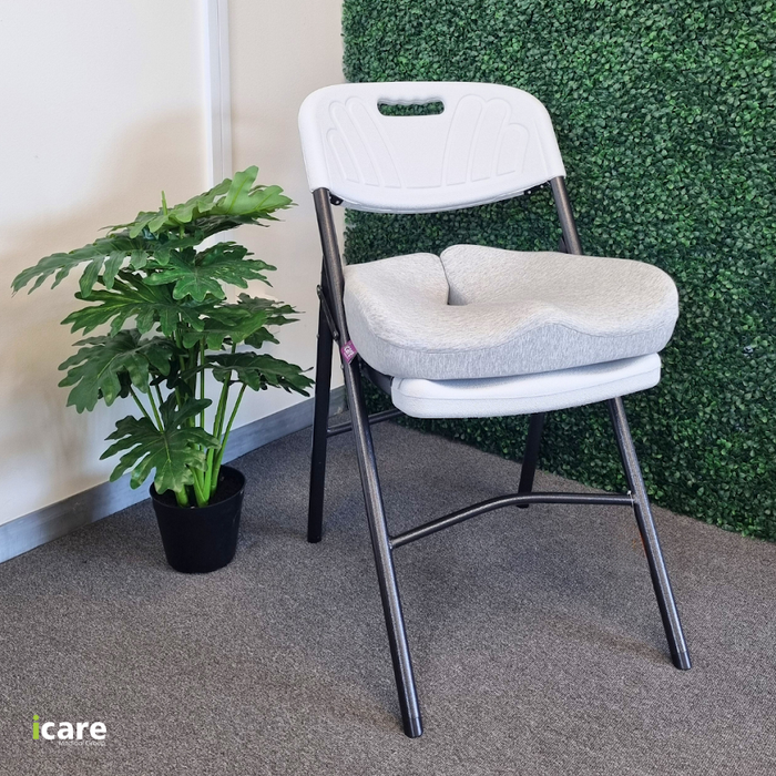 iCare Reform Seat Support Cushion – ActiveX Comfort Cushion with Charcoal Cover